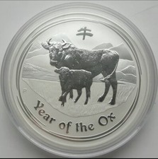 1/2 KG Silber Münze Lunar II