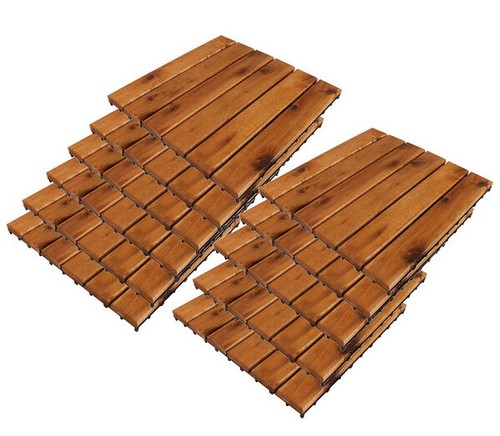 11x 30x30 akazienfliese - 30x30,