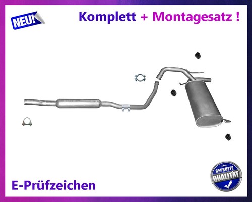 Auspuffanlage suzuki sx4 5 - auspuffanlage,