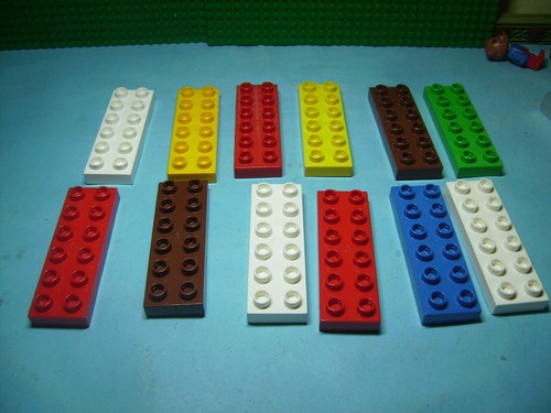 Lego duplo flache steine - duplo, 12
