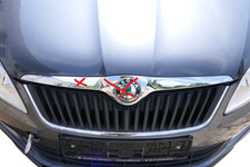 Skdoa Fabia 5J Roomster Kühlergrill Grill 5J0853668C original schwarz chrom