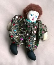 Clown Puppe 20 cm Dekoration