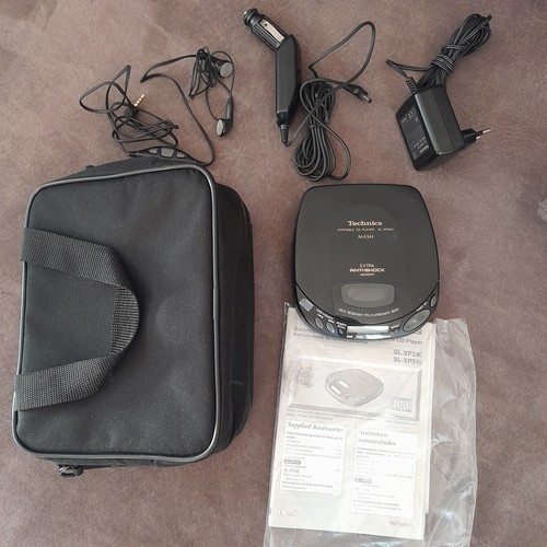 Technics portable player - technics, cd