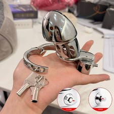 Herren Edelstahl Peniskäfig