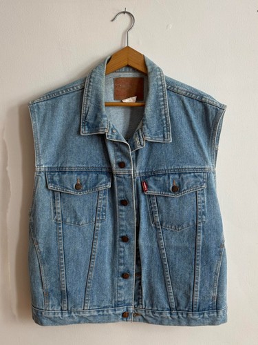 Vintage levi denim vest - levi’s,