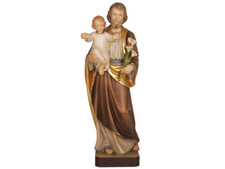 Holz Figur HL. JOSEF MIT