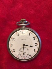 SELTENE DOXA TASCHENUHR MIT SILBER-GOLDMEDAILLE MAILAND 1906 Voll Funktionsfähig