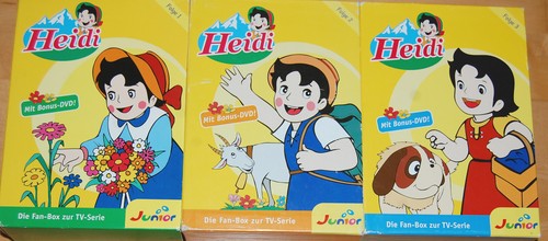 Heidi dvd fan boxen - *heidi*, zur