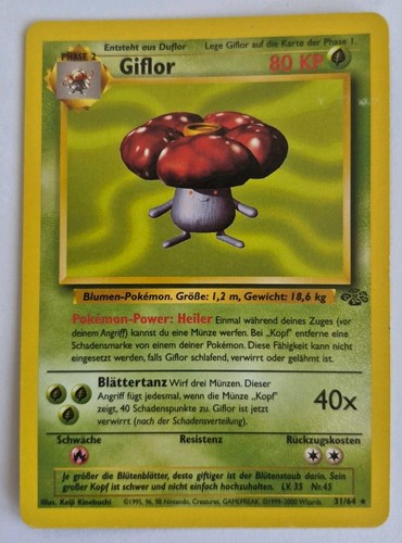 Pokemon giflor 31 64 - giflor,, 31/64