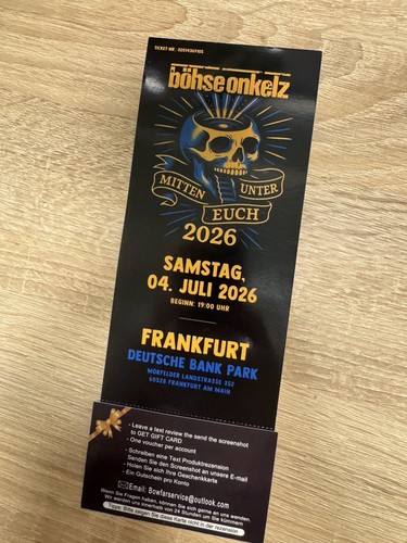 Böhse onkelz mitten unter - böhse,