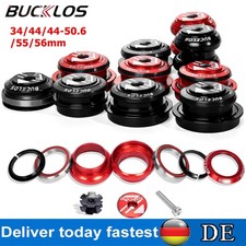 34/44/50.6/55/56mm Sealed Bearings Steuersatz MTB 1-1/8" Straight/Tappered Gabel