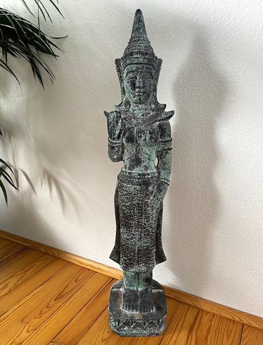 Asiatische statue stehende - asiatische,