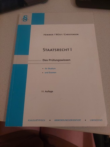 Staatsrecht skript hemmer - -,