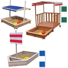 Sandspielkasten mit Dach Holz