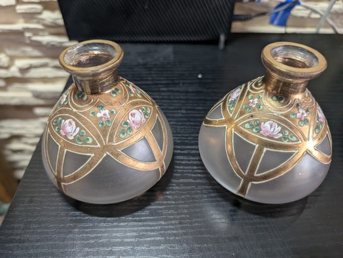 Böhmische milchglasflaschen - böhmische,