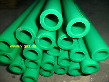 PPR Aqua-Plus Rohr 20mm bis 40 mm Fusiotherm Schweißtechnik, 2 Meter Längen