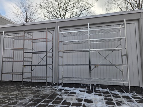 Hupfer norm edelstahlregal - 5,