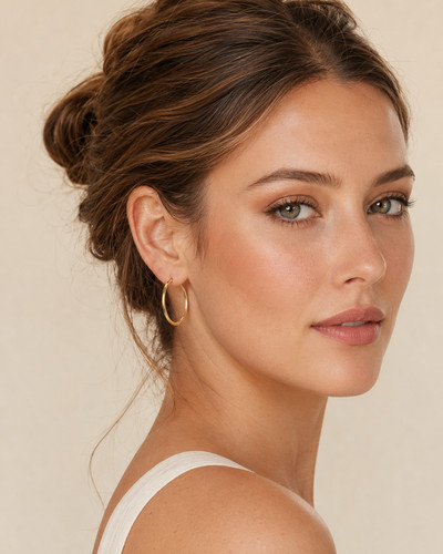 585 gold creolen - 585, damen