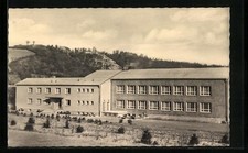 Ansichtskarte Bad Sulza /Th., Badehaus aus der Vogelschau 1952 