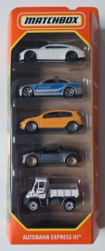 Matchbox 5er pack - 5er, autobahn