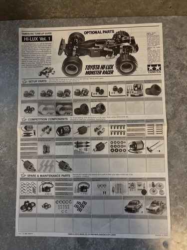 Tamiya toyota lux monster - tamiya,
