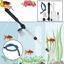 ★ Elektrisch Aquariumpumpe Aquarium Mulmsauger Schlammsauger Bodenreiniger DE