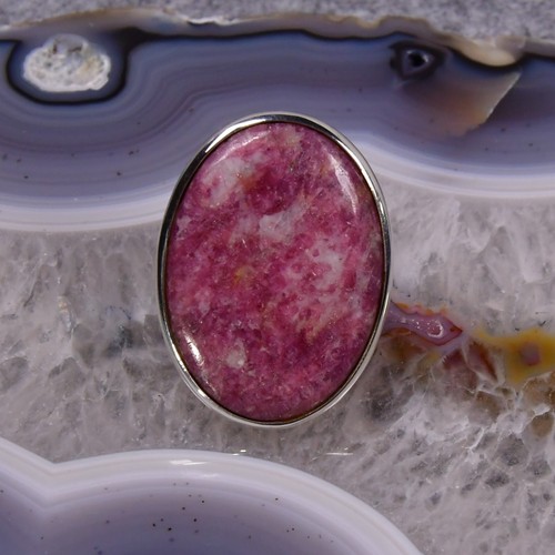 Rubellit ring 925er - ring,, xl,