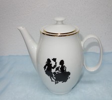 Antik Scherenschnitt Porzellan