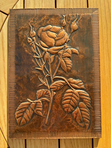 Kupferbild motiv rose - motiv,