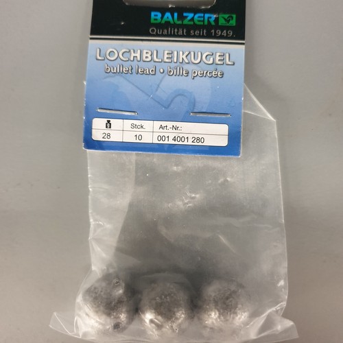 Balzer loch bleikugel 28g - balzer,