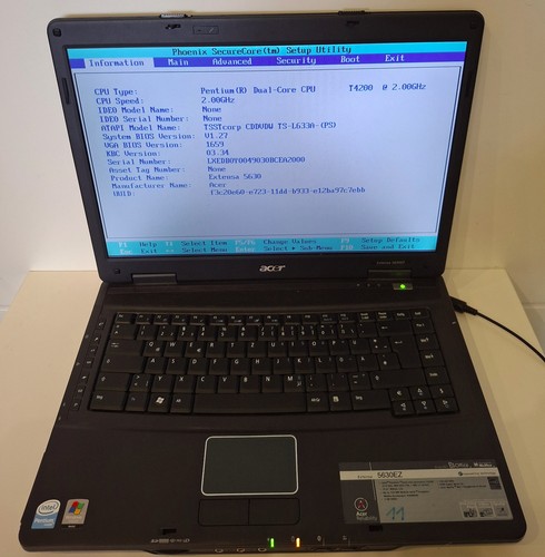 Acer extensa 5630 - acer,