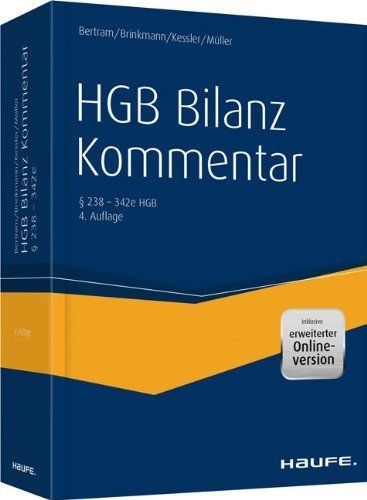 Haufe hgb bilanz kommentar - bilanz-kommentar, 4
