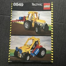 8849 Bauanleitung Technic Traktor Anleitung Rennauto