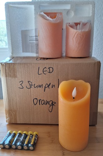 Flammenlose echtwachs - 3,