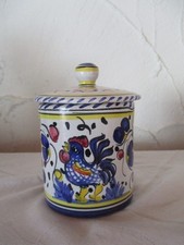 Italienische Majolika "blauer