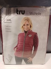 Damen Steppweste XXL Bordeaux Tru by Michelle Neu mit Etikett Top Zustand
