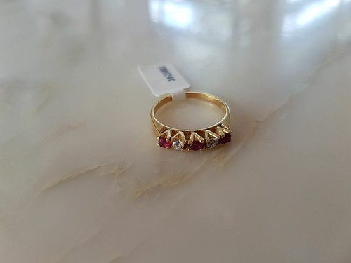 Brillantring 18ct gelbgold mit - brillantring,