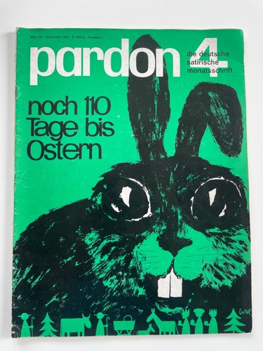 Pardon erstausgabe von - pardon, 4,