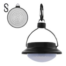Camping 60 LED ultrahelles Licht tragbares Zeltlicht Angeln schwarz hängend