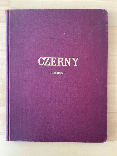 Czerny notenheft antik - czerny,