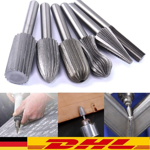 6stk set frässtift - 6stk/set,