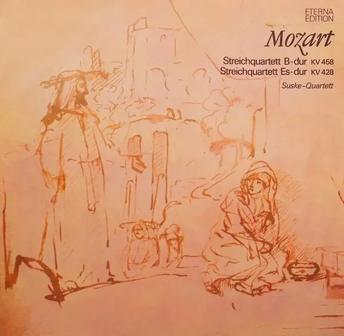 Mozart suske quartett - lp,