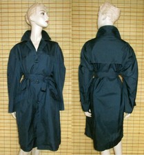 BLAUER REGENMANTEL - RAINCOAT - NYLON - VINTAGE - LILION - PARKER - GR. M - L