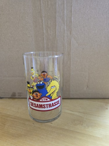 Sesamstraße trinkglas mit - sesamstraße,