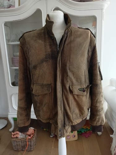 Vintage militär fliegerjacke - vintage,