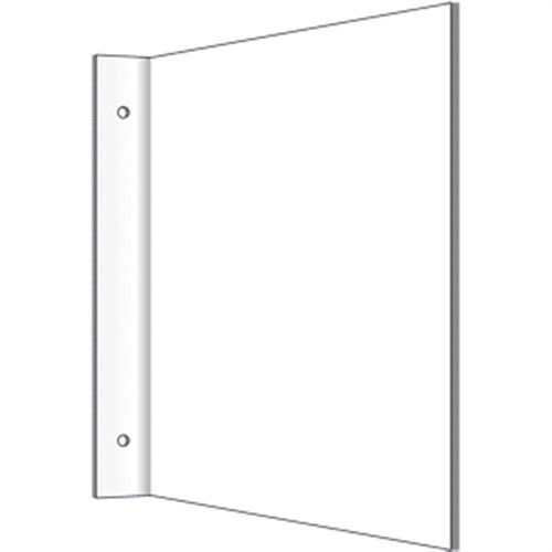 Fahnenschild blanko zur - , wand-