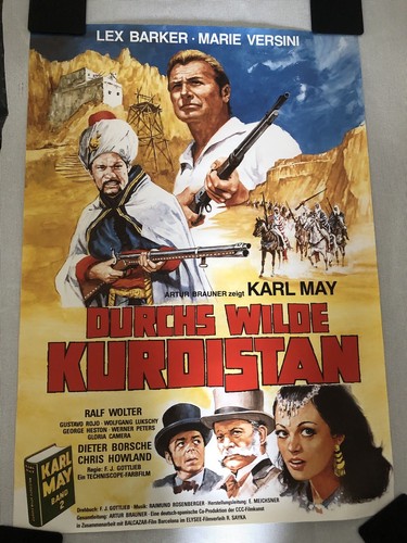 Filmplakat karl may durchs - filmplakat,