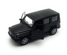 Modellauto Mercedes Benz G63 1:34-39 Schwarz Miniatur Fahrzeug