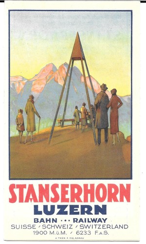 Schweiz prospekt eisenbahn - -,