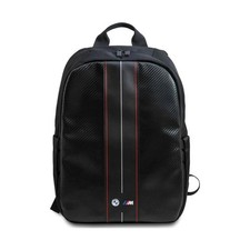 BMW Laptop-Rucksack Carbon & Red Stripe Schwarz – 16 Zoll